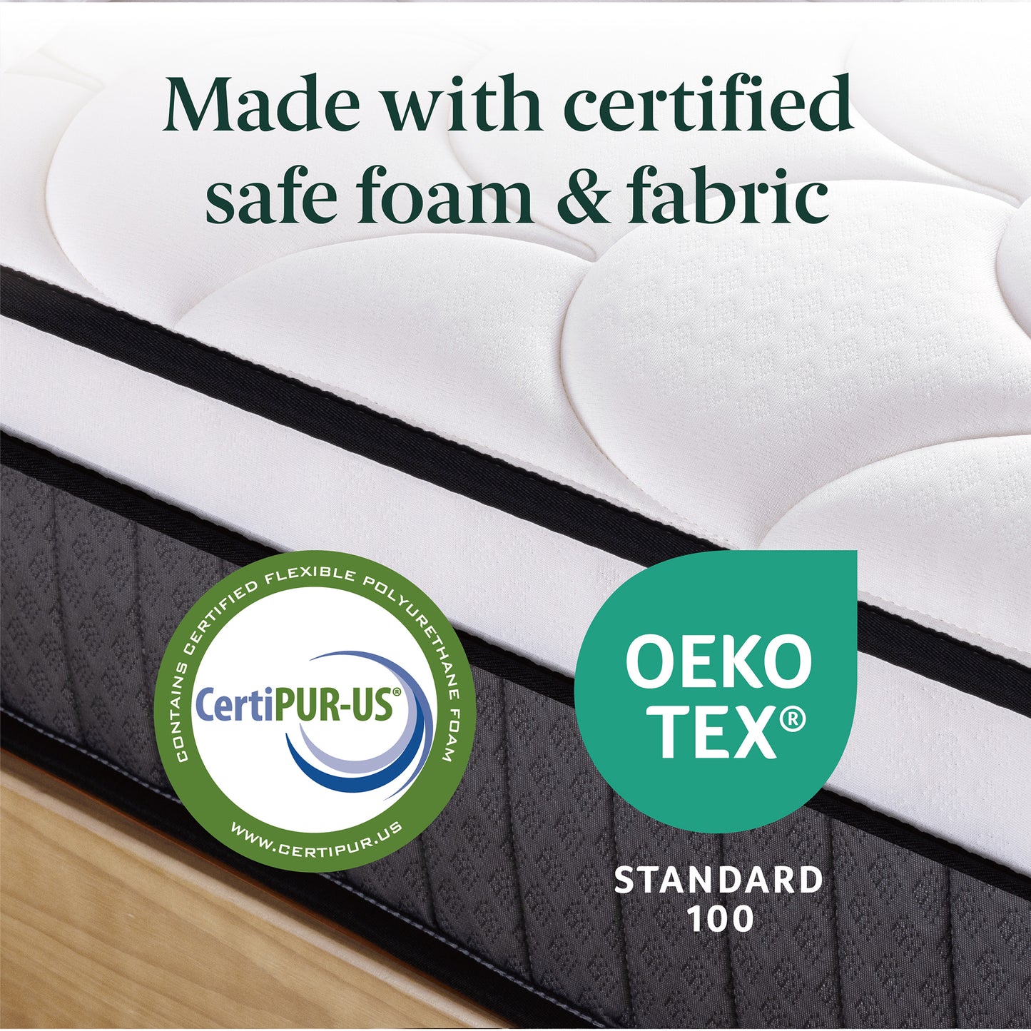 Tilam Zinus Therapeutic FusionTech iCoil Pocket Spring Euro Top Mattress 10"