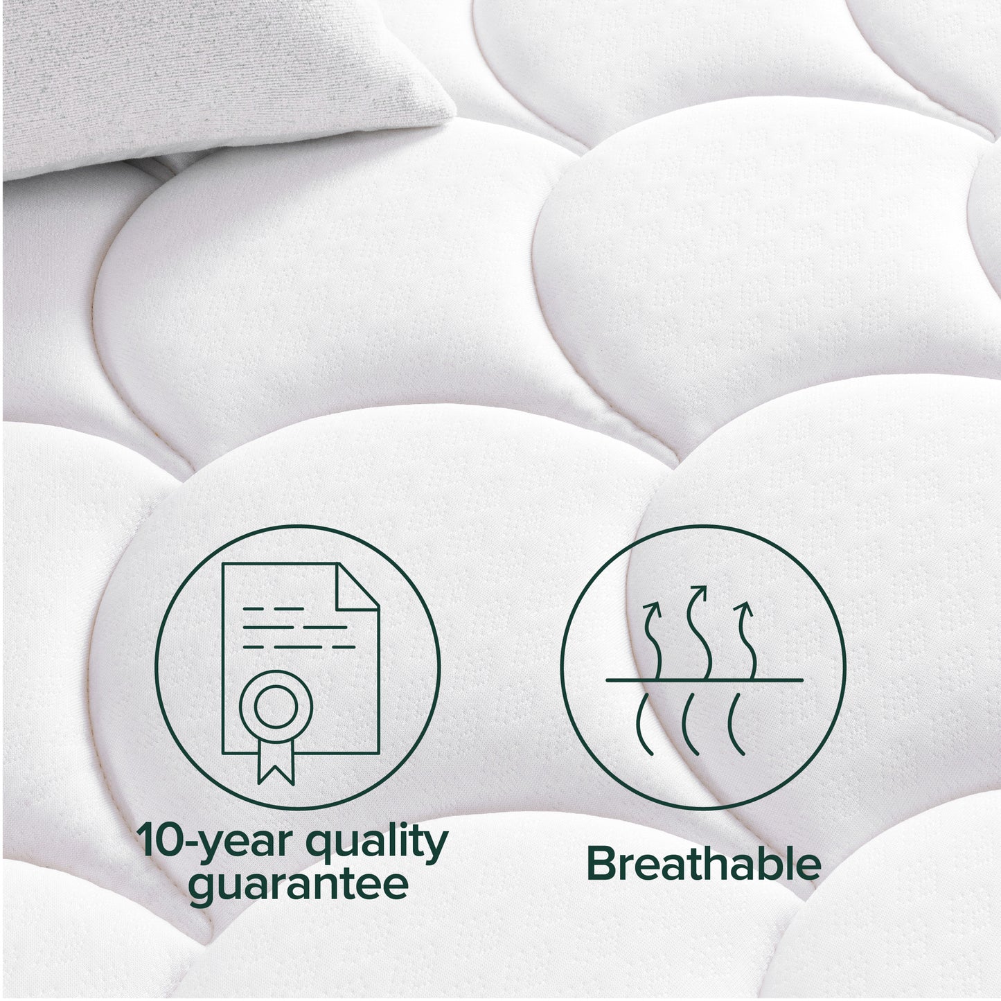Tilam Zinus Therapeutic FusionTech iCoil Pocket Spring Euro Top Mattress 10"