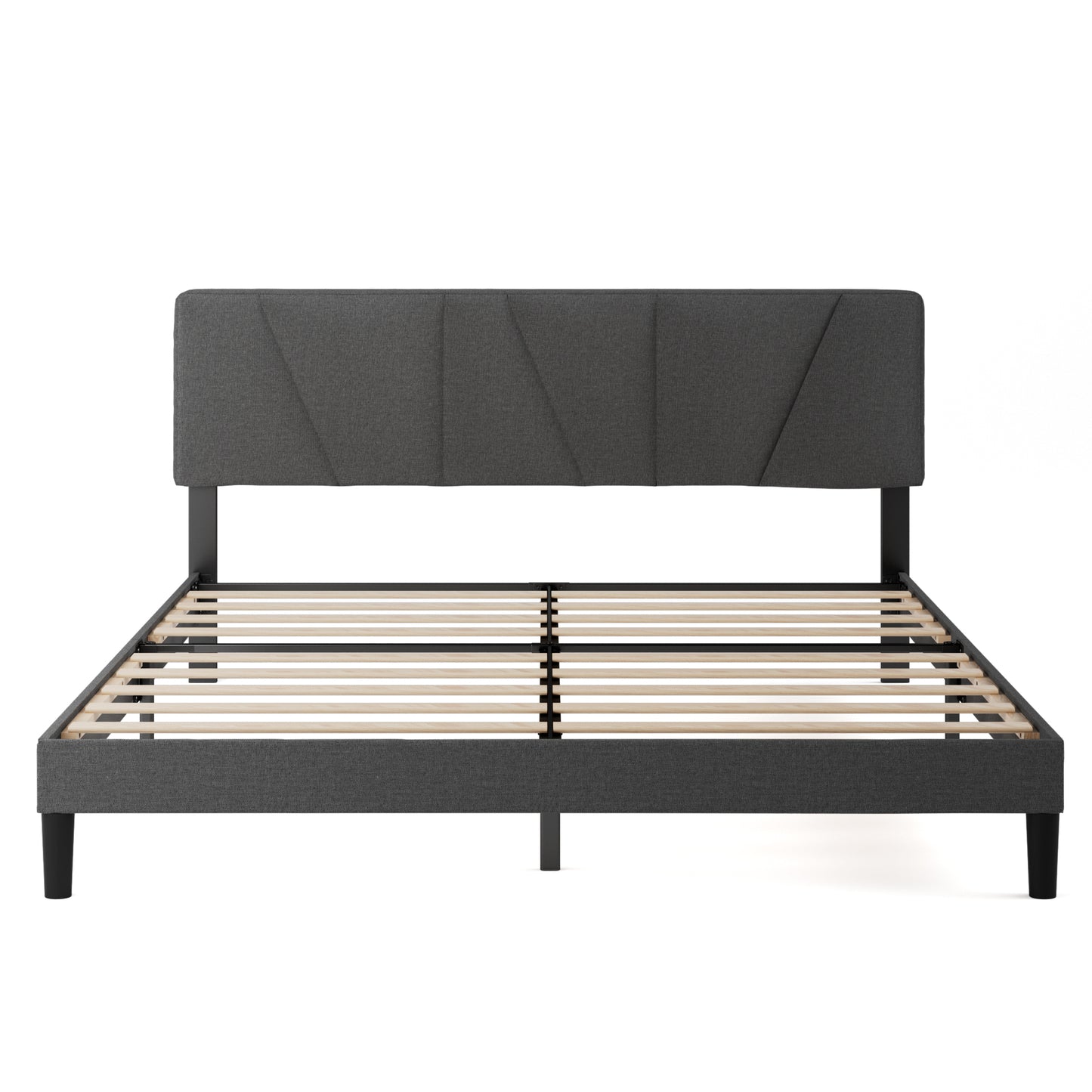 Maya Fabric Upholstered Platform Bedframe