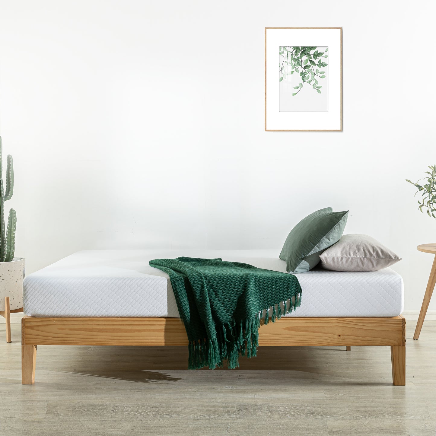 Tilam Zinus Cooling Essential Therapeutic Zero Motion Transfer Green Tea Memory Foam Mattress 6"