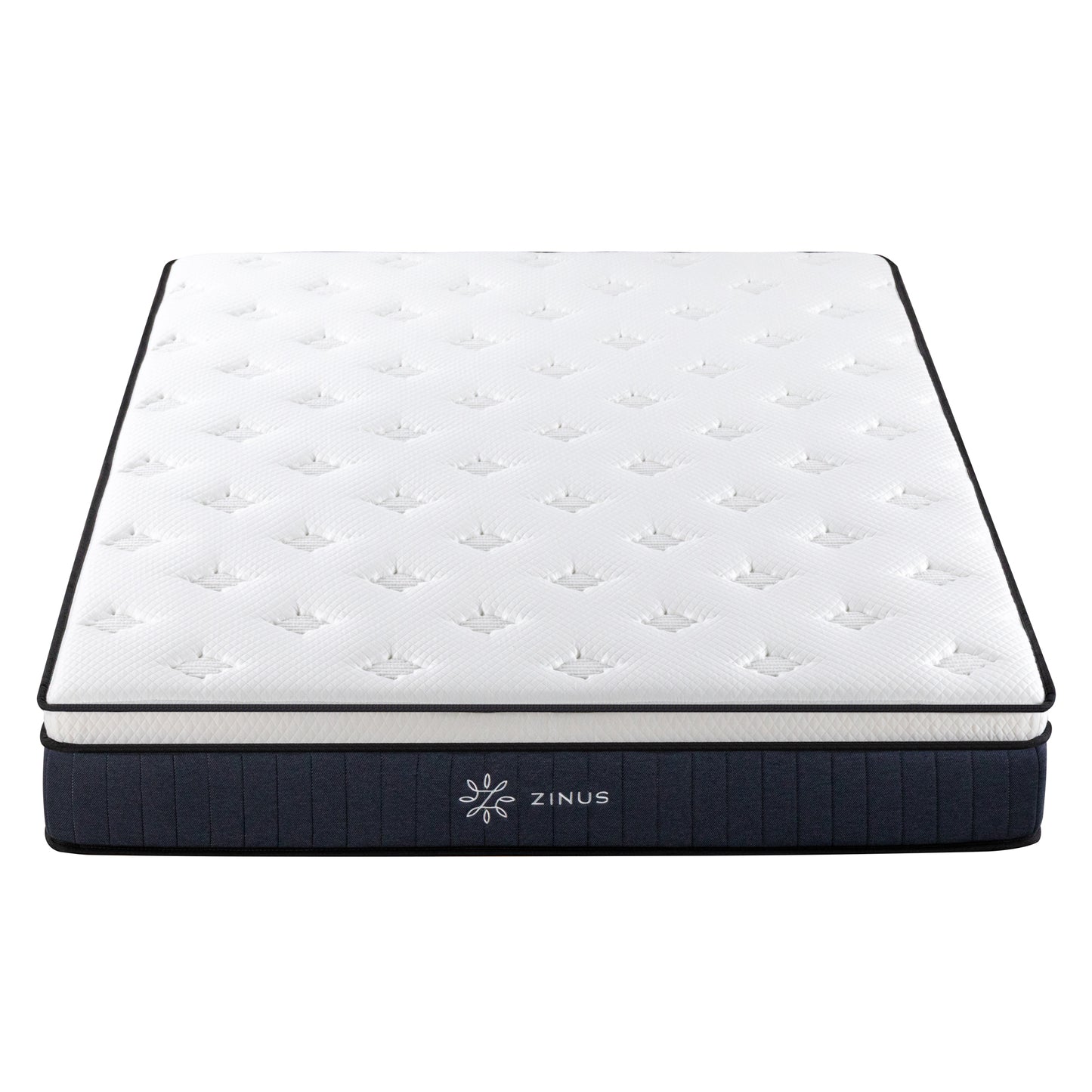 Tilam Zinus SuperCool Orthopedic Supreme With Back-Relief Zero Motion Transfer Hybrid Latex Memory Foam Mattress 10"