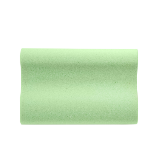 'Cool Series' Green Tea Memory Foam Contour Pillow - Hard Firm