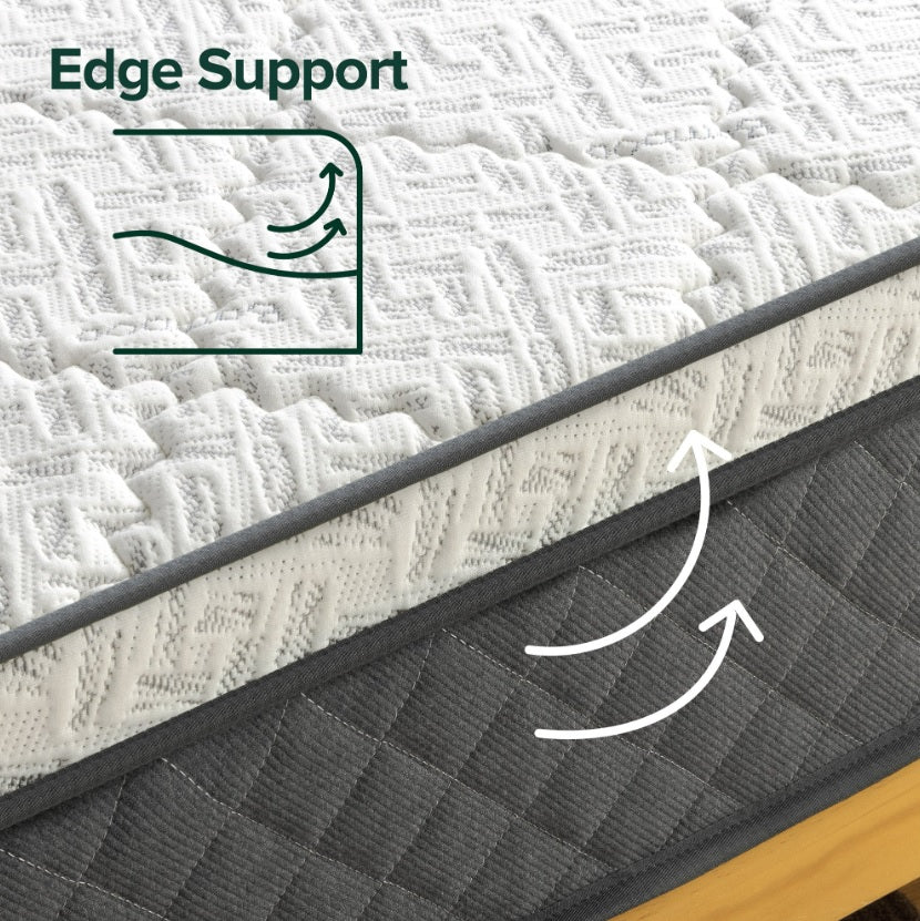Tilam ExtraCool Series iCoil 2.0  ExtraFirm Euro Top Mattress (Bamboo) 10"