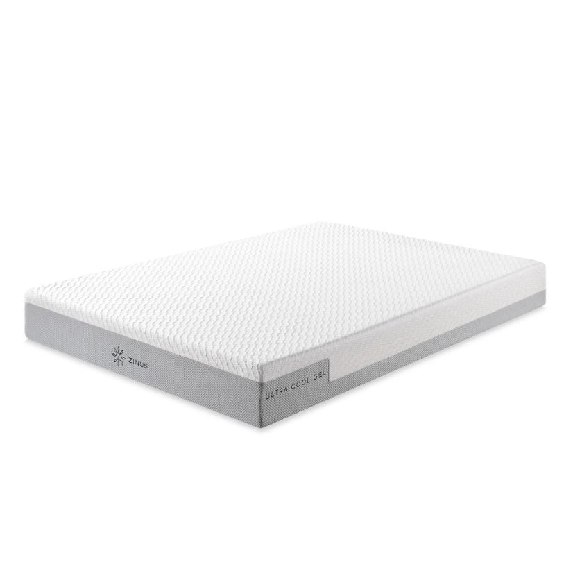 Tilam Zinus UltraCool Gel With Air-Flow Technology Zero Motion Transfer Memory Foam Mattress 10"