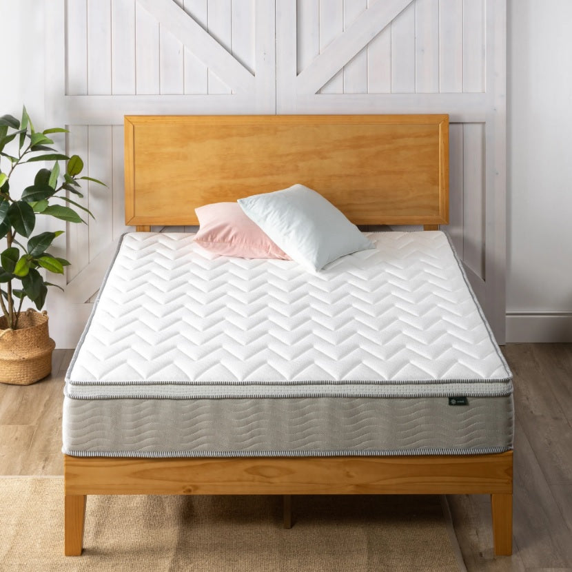Tilam UltraCool Series Therapeutic iCoil 2.0 Natural Latex Hybrid Euro Top Mattress 10"