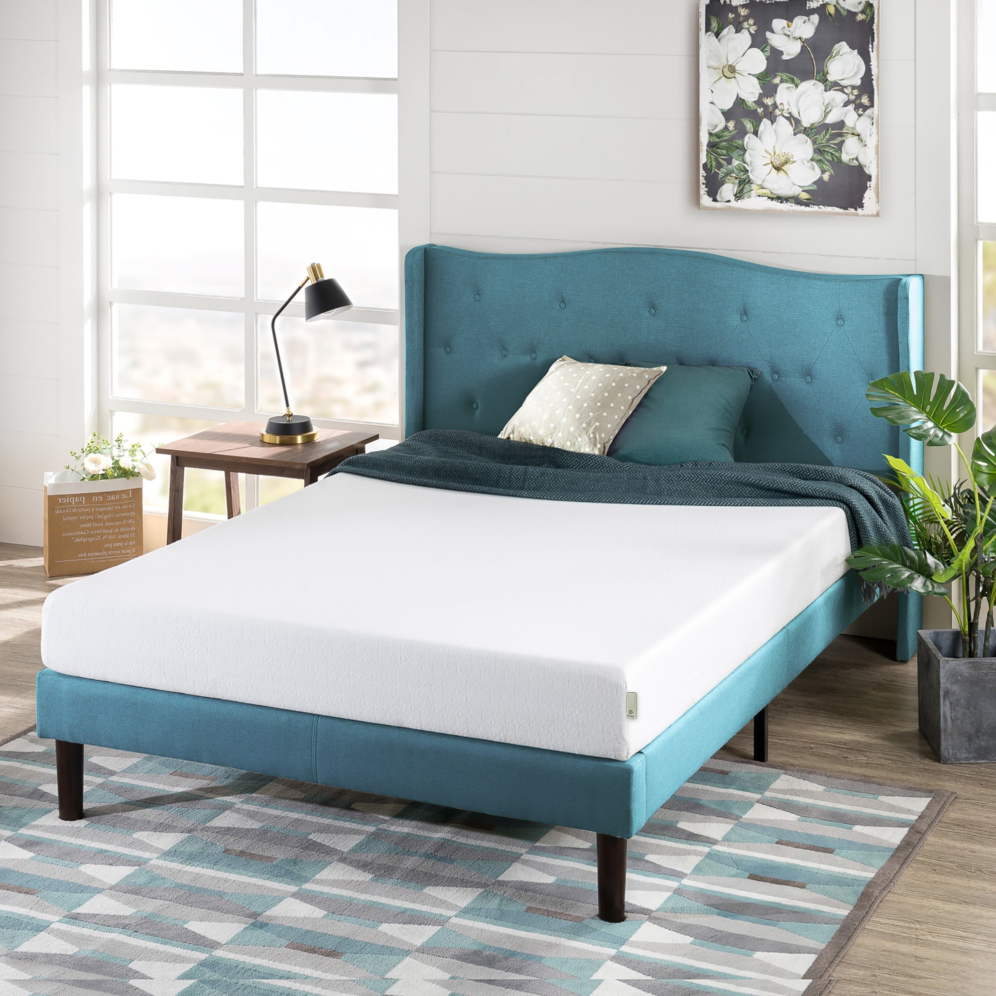 Green Tea Memory Foam Comfort Mattress 