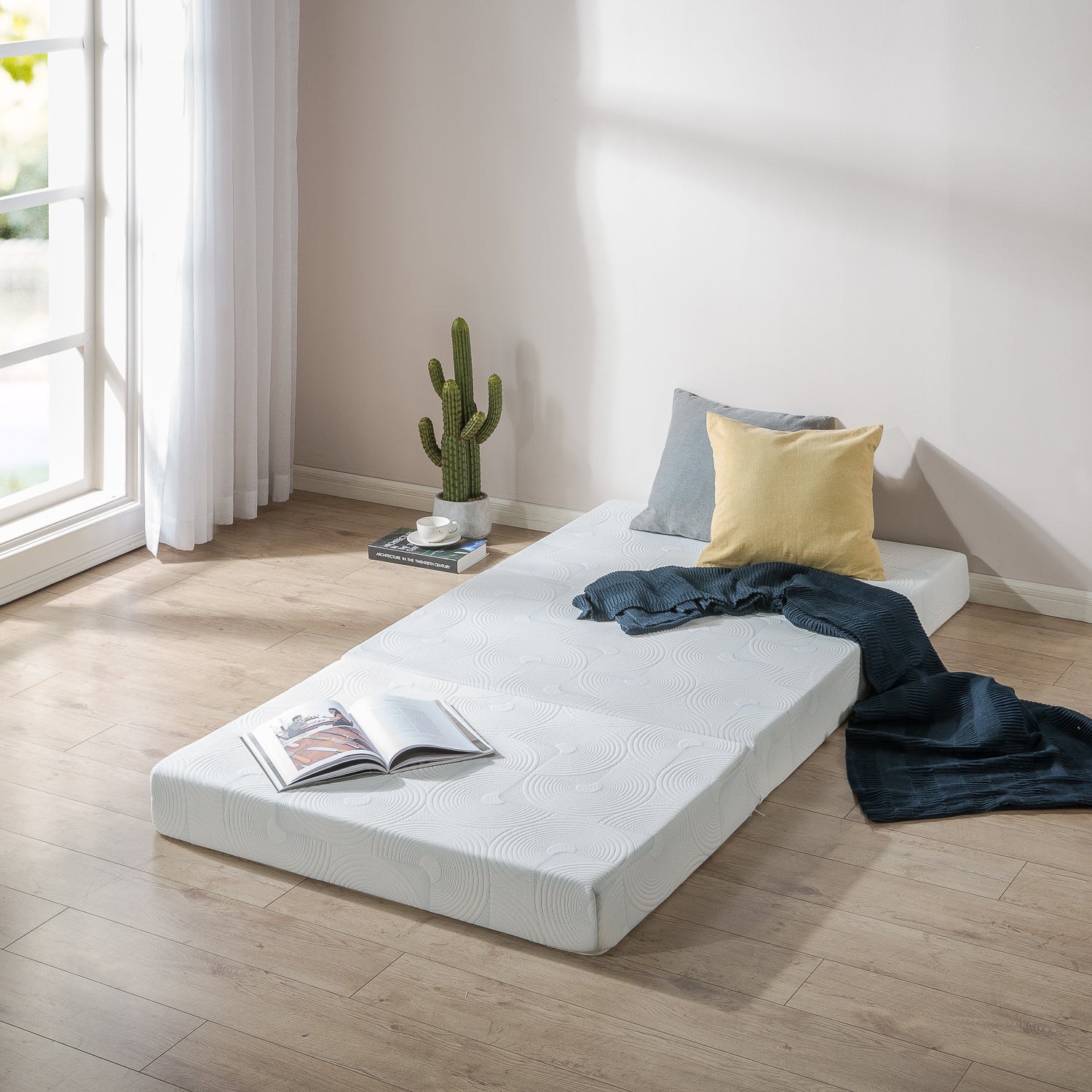 Zinus tri store fold mattress