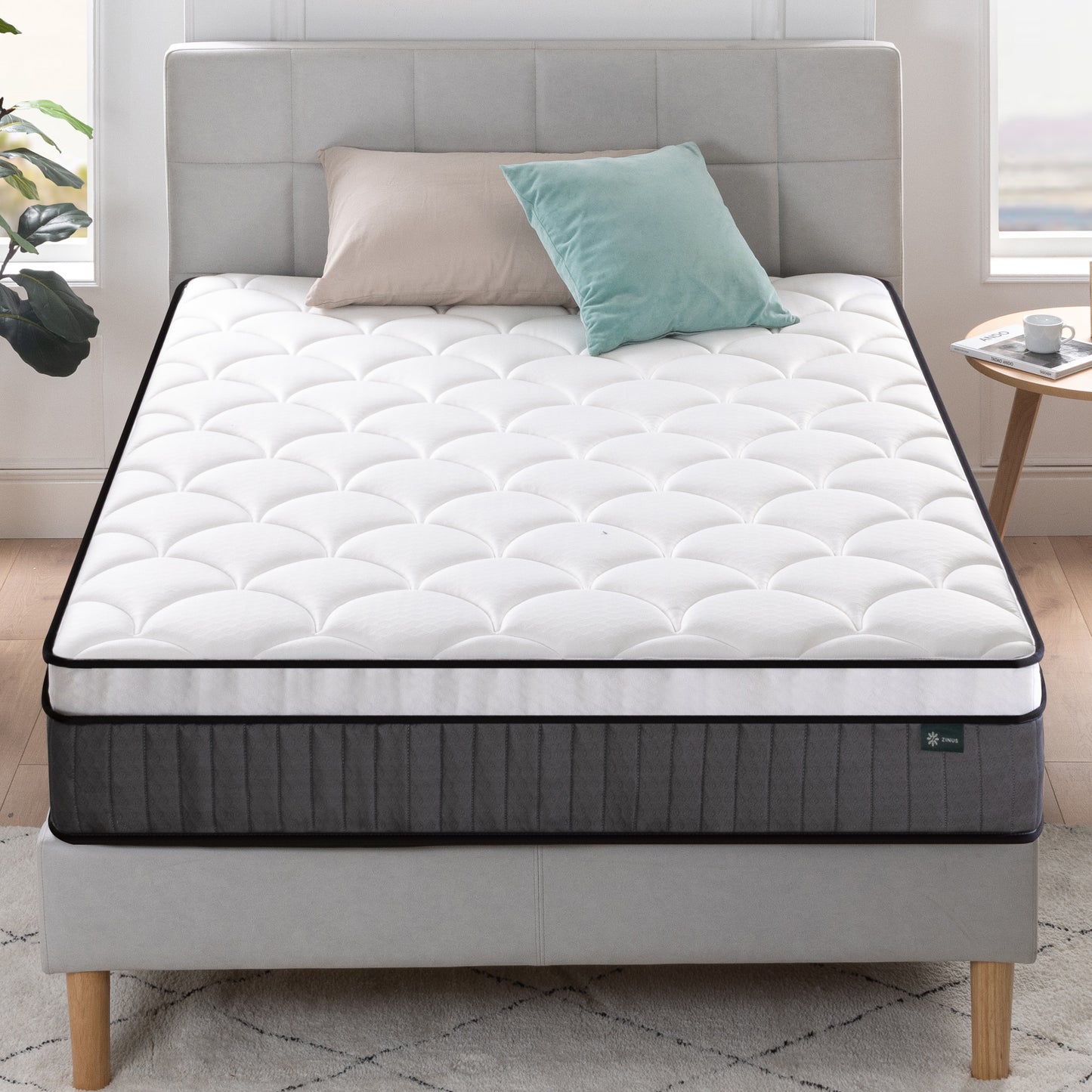 Tilam Zinus Therapeutic FusionTech iCoil Pocket Spring Euro Top Mattress 12"