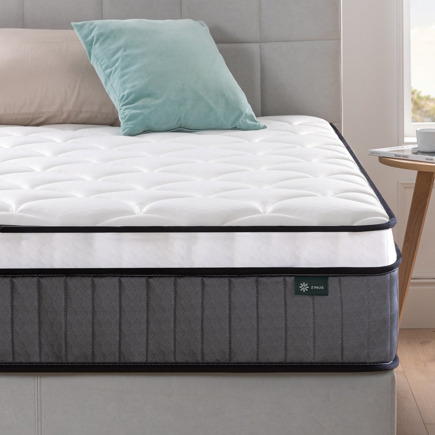 Tilam Zinus Therapeutic FusionTech iCoil Pocket Spring Euro Top Mattress 12"