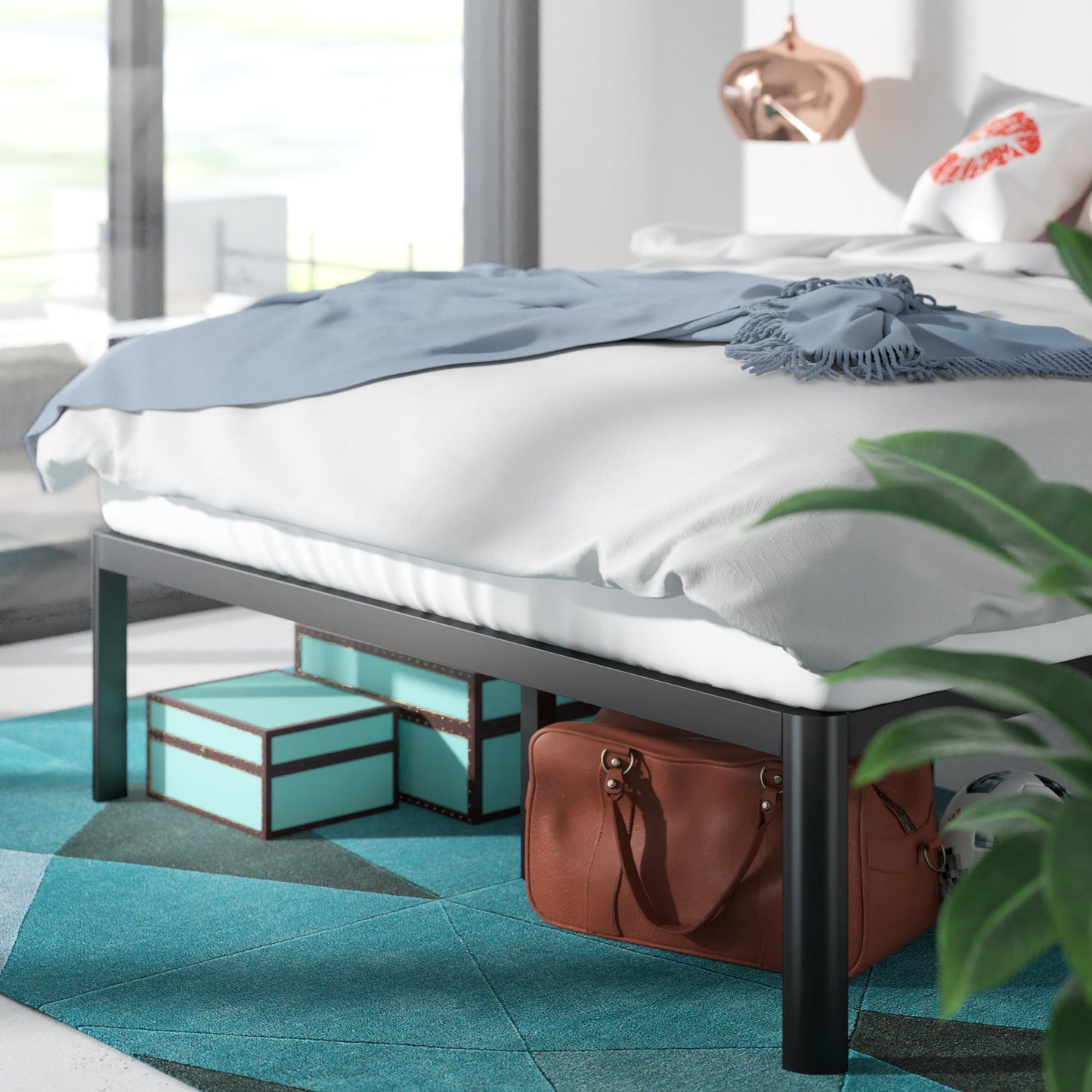 Metal Platform Bed Frame