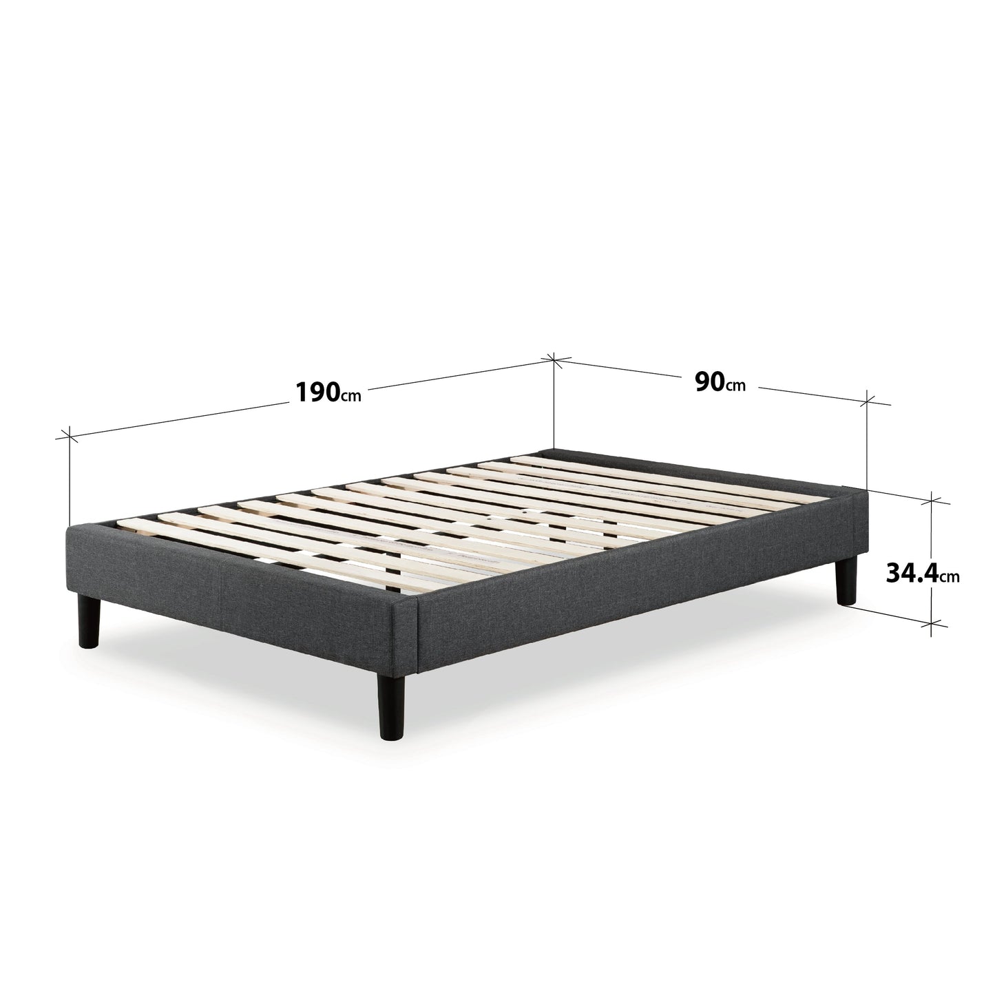 Curtis Platform Bed Base