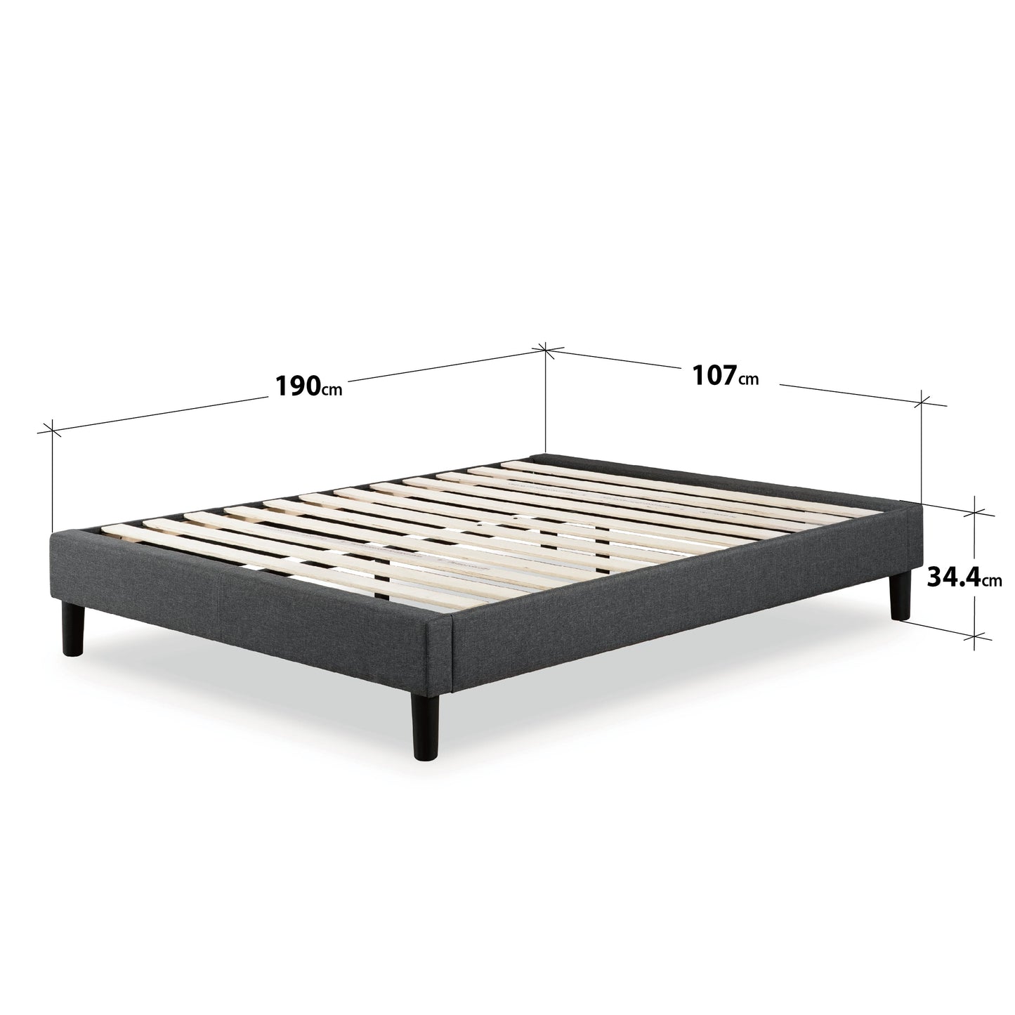 Curtis Platform Bed Base