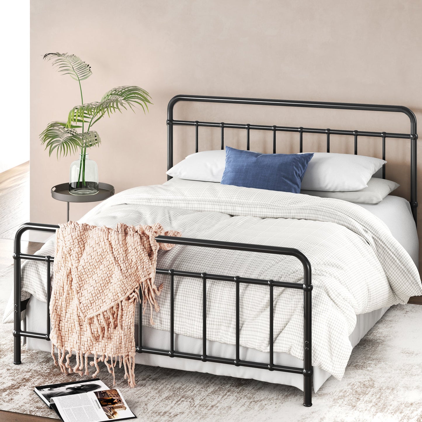 Florence Metal Platform Bed Frame