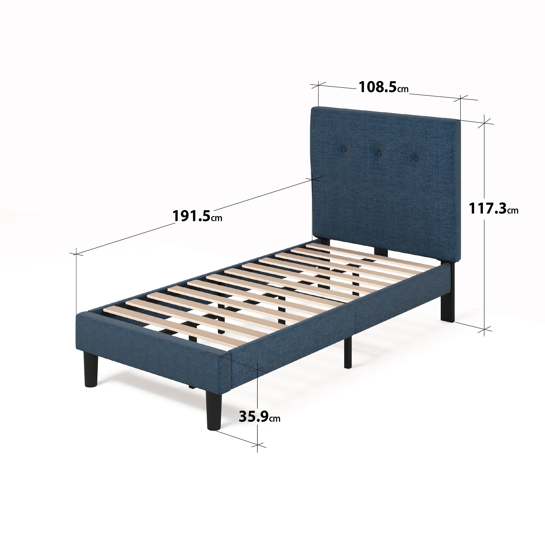 Omkaram Platform Bedframe Zinus Malaysia