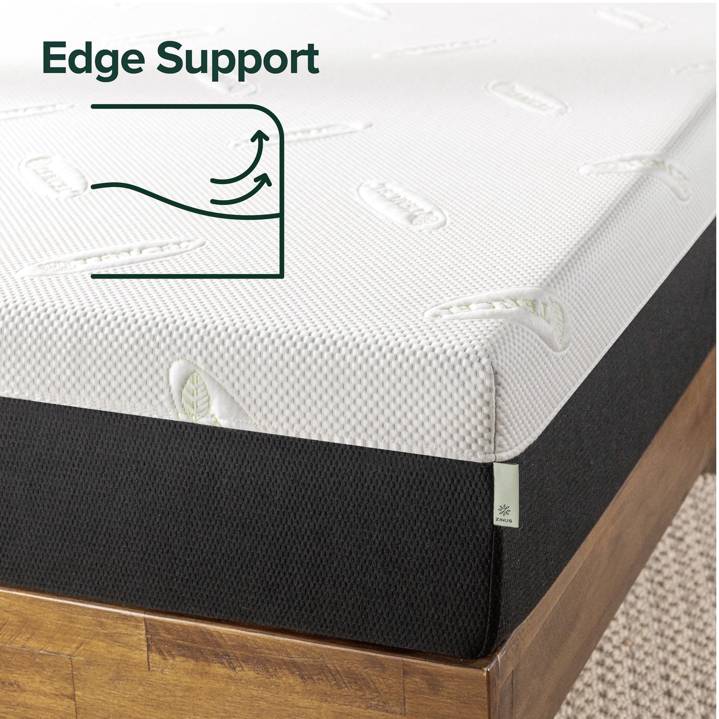 Tilam SuperCool Series iCoil 2.0 Natural Latex Smooth Top Mattress With Edge Support (Tencel) 10" [Clearance]