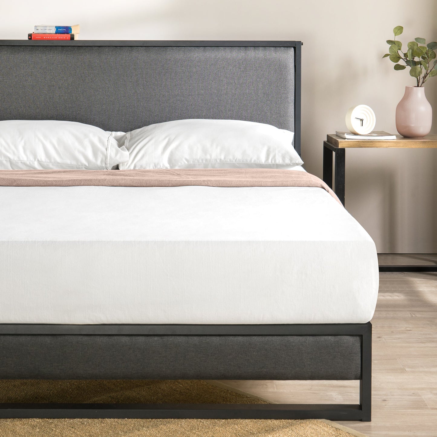 Christina Upholstered Platform Bed Frame