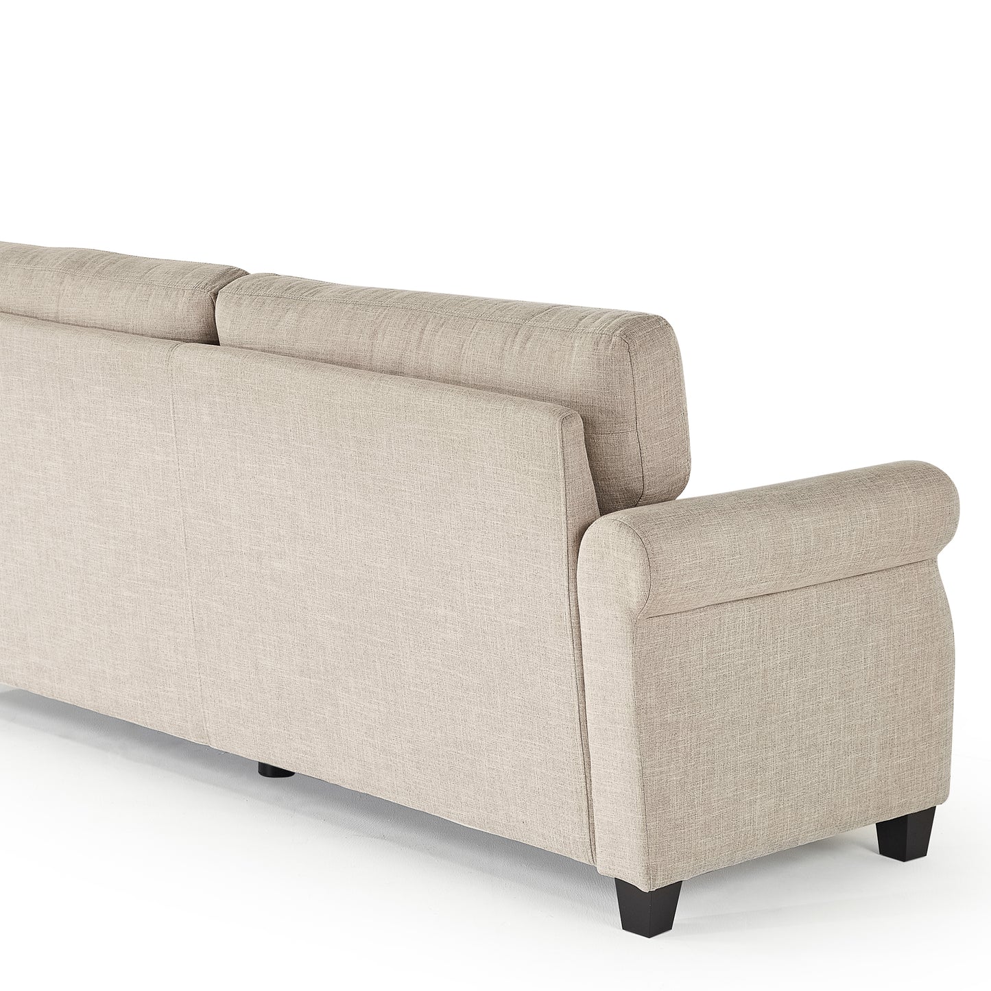 Josh Contemporary Upholstered Sofa - Beige