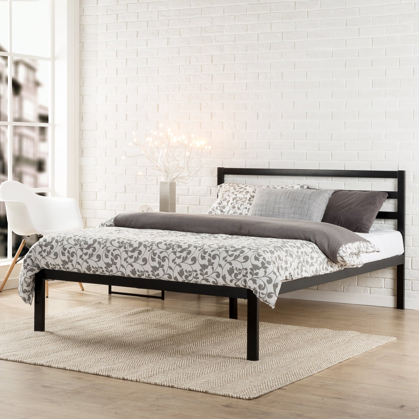 Mia Metal Platform Bedframe